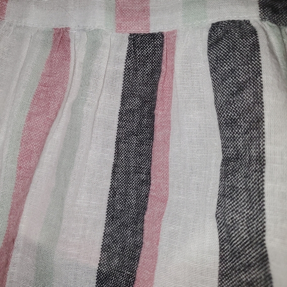 Cute Drop Waist Dress with Fluttery Sleeves - Picture 6 of 7